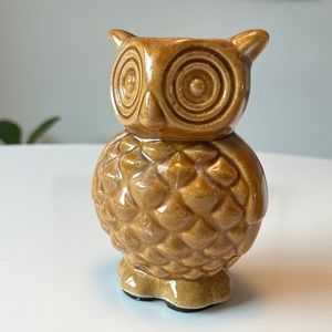 Ceramic Owl Candle Holder